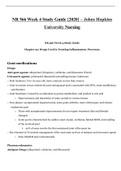 NR 566 Week 4 Study Guide {2020} – Johns Hopkins University Nursing