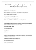 NSG 5003 Pathophysiology Review Questions 1 &comma;2&comma; 3&comma; 4&comma; 5&comma; 6&comma; 7&comma; 8  &lpar;latest&rpar; &ndash; Johns Hopkins University &lpar;A grade&rpar;