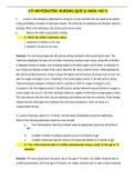 ATI NR PEDIATRIC NURSING QUIZ &ANS&period;100 &percnt; PROCTORED 2020&sol;2021