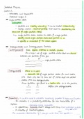 Statistical Physics Summary notes