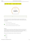 RN MED SURG  QUIZ &num;2019&sol;2020&comma;Elsevier&lowbar;Adaptive&lowbar;Quizzing
