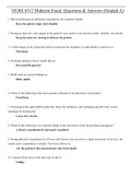 NURS 6512 Midterm Exam. Questions & Answers (Graded A)