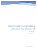 Slides + nota's Ontwikkelingspsychologie DEEL II (2020-2021)(Schakeljaar Master Seksuologie)