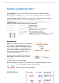 Molecular biology full note