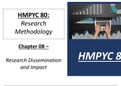 HMPYC 80 Study Notes - Research Methodology