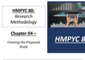HMPYC 80 - Section B - Chapters 4-8