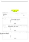 RELI 448N Week 8 Final Exam &lpar;Version 2&rpar; Graded A Plus