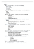 NURSING BSN 231 Pathophysiology Exam 7 Questions and Answers- PORTAGE