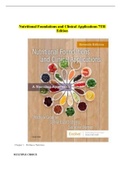 NR 228Nutritional Foundations and Clinical Applications 7th Edition Grodner Test Bank 2.