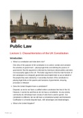 *UPDATED* 1st Class Public Law Notes