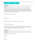 NR 511 week 3 quiz&period;LATEST UPDATE 2021