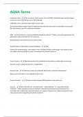 AQSA Terms  Latest 2024&sol;2025 Updated Questions and Answers Guaranteed 100&percnt; Success&period;