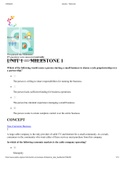 BUS 100 Introduction to Business Final Exam Sophia Course (BUS100)