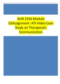 test bank nur-2356-module-02-assignment-ati-video-case-study-on-therapeutic-communication-2021