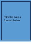 test bank nur2063-exam-2-focused-review-2021