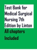 Test Bank for Medical Surgical Nursing BUNDLE