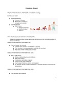 Nursing Care of Children Complete Study Guide/NURSING ADN1 Latest 2021
