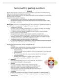 Summary guiding questions BMZ2025 Entrepreneurial Managment in Healthcare &lpar;BMZ2025&rpar;