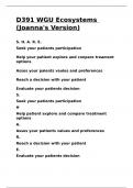 D391 WGU Ecosystems &lpar;Joanna-s Version&rpar;