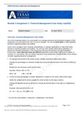 N4455 Financial Management_Tabatha Rogers Module 3 Assignment 1: Financial Management Case Study vsp20(3)