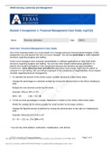 N4455 Module 3 Assignment Financial Management vsp21(2)2021