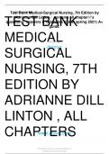 EST BANK FOR MEDICAL SURGICAL NURSING&comma; 7TH EDITION BY ADRIANNE 