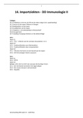 Blok 2&period;B&period;3&period; Infectie- en immuunziekten - week 14 Importziekten - DD Immunologie II