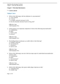 Exam (elaborations) BIOLOGY 206 BIOLOGY 206 OpenStax Microbiology Test Bank- Chapter 7: Microbial Biochemistry