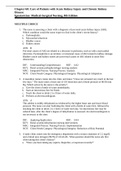 MEDSURG Chapter 68 Care of patients with Acute kidney Injury and Chronic Kidney Disease GRADED A&plus;