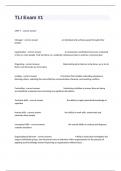TLI Exam &num;1 Actual Questions With Well Elaborated Answers&period;