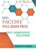 FAC1501⭐2023⭐ FULL EXAMPACK LATEST PAST PAPERS AND ASSIGNMENTS SOLUTIONS AND QUESTIONS COMPREHENSIVE PACK FOR EXAM AND ASSIGNMENT PREP