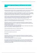 Advanced Corporate Finance &vert;&vert; All Answers Are Correct 100&percnt;&period;