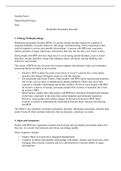  Borderline Personality Disorder Study Guide |Latest Update 