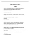 Macroeconomics  Case Study 2 Q&A