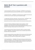 Medix MLAT Test 1 questions with answers&period;