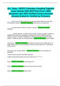 ALL Tests - GPSTC Cherokee Complied Together  Latest Update 2024-2025 Real Exam 1500&plus; Questions and 100&percnt; Verified Correct Answers Already Graded A&plus; Verified by Professor
