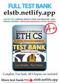 Business & Professional Ethics for Directors&comma; Executives & Accountants&comma; 6e 