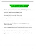 Concrete Test &vert;Questions and 100&percnt; Correct Answers&vert; Latest Update