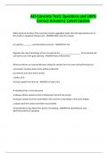 ACI Concrete Test&vert; Questions and 100&percnt; Correct Answers&vert; Latest Update