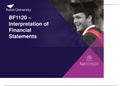 Lecture notes FINANCIAL ACCOUNTING &lpar;BF1120&rpar;