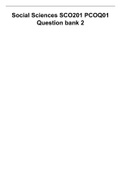 Social Sciences 201SCO201 PCOQ01&period;2020&sol;2021