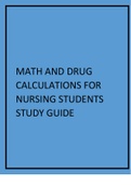 test bank math-and-drug-calculations-for-nursing-students-study-guide
