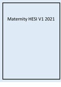 test bank maternity-hesi-pn-v1-2021