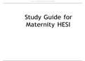 test bank study-guide-for-maternity-hesi-2021