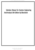 test bank solutions-manual-for-systems-engineering-and-analysis-5th-edition-by-blanchard