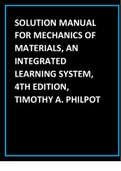 test bank solution-manual-for-mechanics-of-materials-an-integrated-learning-system-4th-edition-timothy-a.-