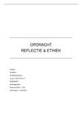 Praktijkleren 2 - Reflectie en Ethiek - Eindcijfer 9&comma;0&excl;