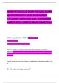 WGU PATHO D236 EXAM &lpar;ACTUAL EXAM&rpar;  QUESTIONS WITH VERY ELABORATED ANSWERS CORRECTRY WELL ORGANIZED LATEST 2024 &ndash; 2025 ALREADY GRADED A&plus; 