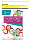 TEST BANK for Pharmacology and the Nursing Process 8th Edition by Linda Lane Lilley, Shelly Rainforth Collins, Julie S. Snyder