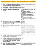 OMVIC Chapter 1-18 Exam with Verified Answers Graded A&plus;